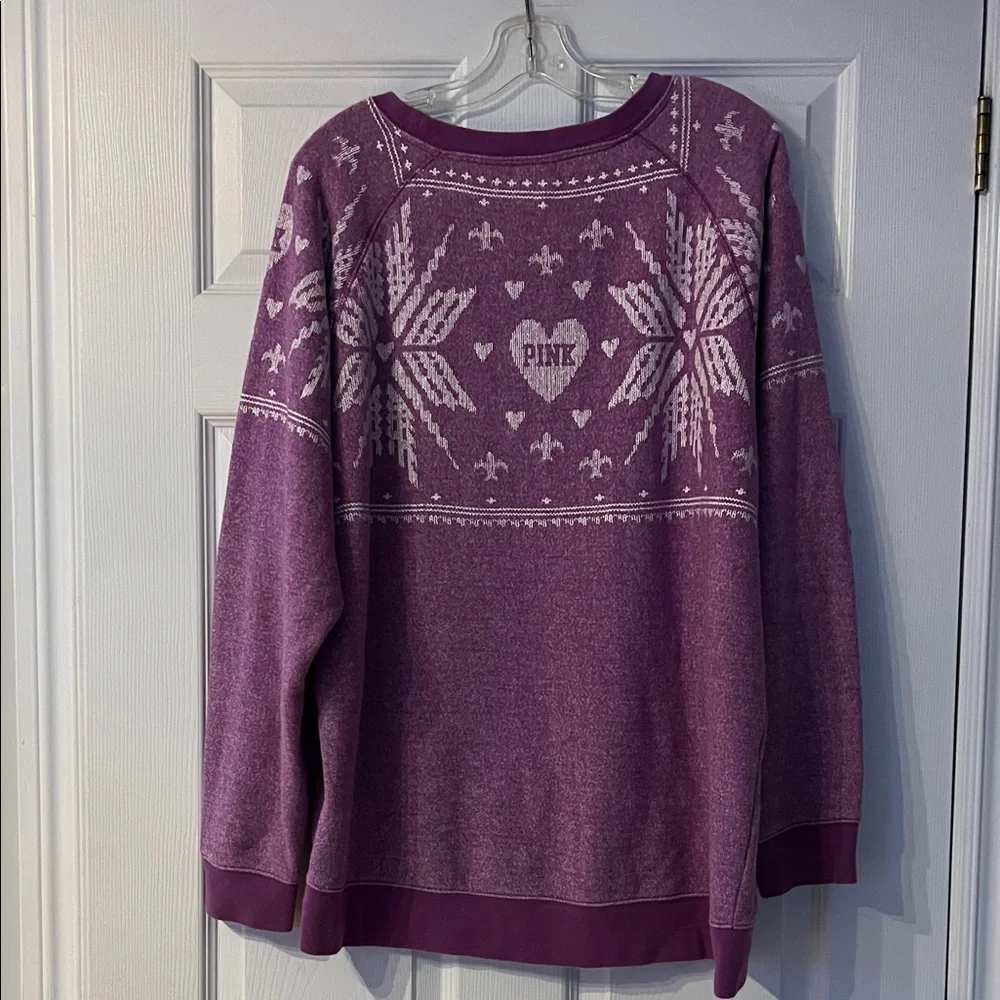 Victoria's Secret PINK Lavender Knit Top - Picture 3 of 3